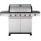 GAS BARBECUE UNIMAC GAS BBQ (661318) 5+1 (ΠΛΑΪΝΗ) ΕΣΤΙΕΣ SILVER PREMIUM
